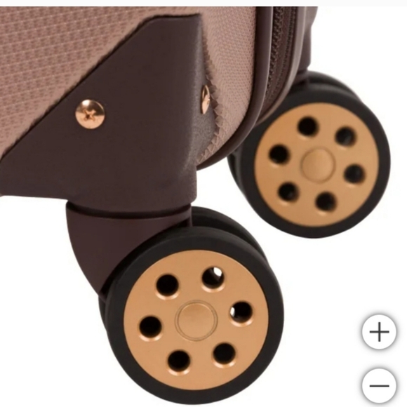 SwissGear 2-piece Hardside Trunk Luggage Set, new light pink - Picture 3 of 10